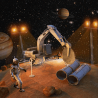 空间城市建设模拟器(Space City Construction Simulator Game: Mars Colony)免费版安卓下载安装