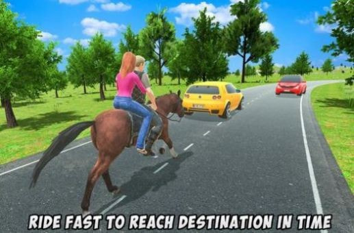 越野马的士模拟器(Offroad Horse Taxi Simulator game)游戏