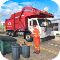 城市垃圾车模拟驾驶Trash Truck Driving最新游戏app下载