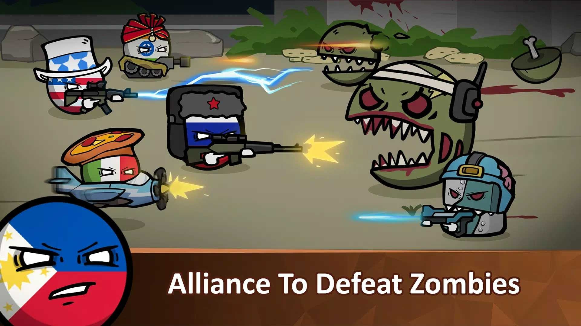 波兰球僵尸之战(Countryballs Zombie Attack)游戏